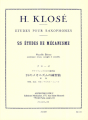 Klosé: 25 Etudes de Mecanisme