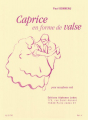 Bonneau: Caprice en forme de Valse for solo Saxophone