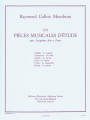 Gallois-Montbrun: 6 pieces - Altsax + Pi