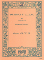 Grovlez::Sarabande et Allegro pour Hautbois et Piano