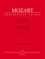Mozart: Einzelsätze für Violine und Orchester KV 261, 269, (261a), 373