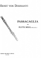Dohnanyi: Passacaglia opus 48 för flöjt