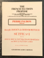 Boismortier: Suite No 1/2 Fl