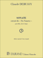 Debussy: Sonate extrait de Six Sonates /Fl  Va  Hp
