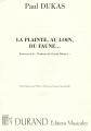 Dukas: La plainte, au loin, du faune... för flöjt & piano