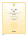 Bach: Air BWV 1068 /Fl+pi