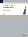 Korngold: Konzert in D-Dur violin och piano