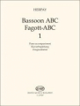 Bassoon ABC 1 (Fagott ABC 1) Pianoackompanjemang