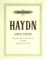 Haydn: Three trios for clarinet violin and cello/fagott