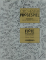 Orchester Probespiel Flöjt + piano