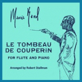  Maurice Ravel: Le tombeau de couperin Flöjt och piano