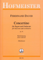 David: Concertino op 21 Fagott+piano