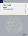 Genzmer: Sonat fiss-moll/2 Fl