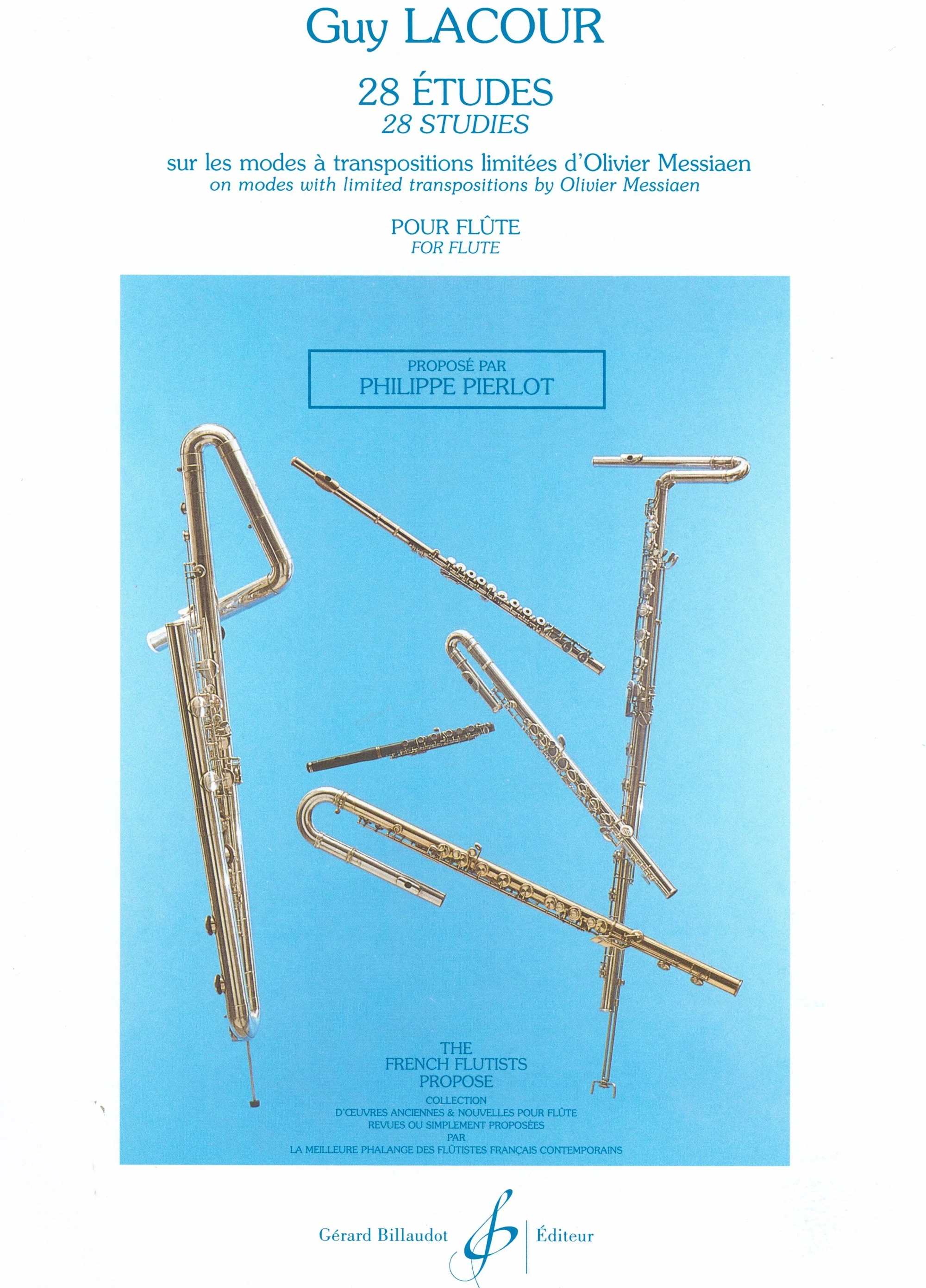 Lacour: 28 etyder/Messiaen Fl