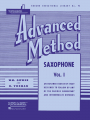 Rubank: Advanced method Saxophone Vol. I