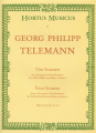 Telemann: Fyra sonater för Blockflöjt och piano