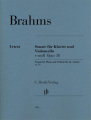 Brahms: Sonate für Klavier und Violoncello e-moll Opus 38