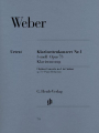 Weber: Konsert 1 f-moll Kl+Pi