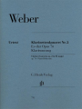 Weber: Konsert 2 Ess-dur Kl+Pi
