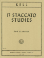 Kell: 17 Staccato studies for Clarinet