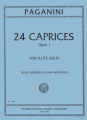 Paganini: 24 Caprices op.1 Soloflöjt