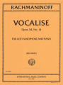 Rachmaninoff: Vocalise för altsaxofon