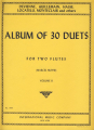 Moyse: Album of 30 Duets for two flutes volume 2
