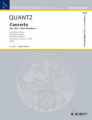 Quantz: Konzert e-moll Potsdam Flöjt + piano