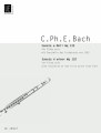 Bach CPE: Sonata a/faximil