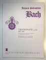 Bach: Triosonate G-Moll BWV. 1020 (for Flute Violin and Piano [Harpsichord] with Cello/Bassoon)