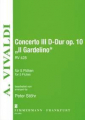 Vivaldi: Concerto III D-Dur Il Gardelino /Flöjtkör