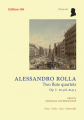 Rolla Alessandro: Two flute quartets Op. 2