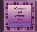 Kompa på piano 1 cd-skiva