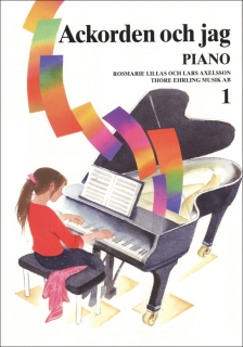 Ackorden och jag Piano 1 i gruppen Noter & böcker / Piano/Keyboard / Pianoskolor hos musikskolan.se (te1182)