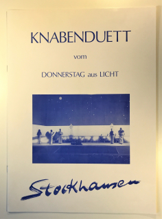 Stockhausen: Knabenduett from Donnerstag aus licht i gruppen Noter & böcker / Kammarensemble hos musikskolan.se (werknr2ex50)