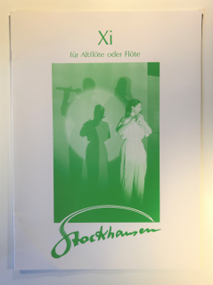 Stockhausen: Xi for alto flute or flute i gruppen Noter & böcker / Flöjt / Altflöjt och basflöjt hos musikskolan.se (werknr3ex55)