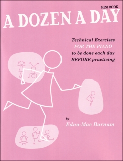 A Dozen A Day Mini Book (bok) i gruppen Noter & böcker / Piano/Keyboard / Pianoskolor hos musikskolan.se (wmr000407)