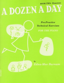 A Dozen A Day 2 (bok) i gruppen Noter & böcker / Piano/Keyboard / Pianoskolor hos musikskolan.se (wmr000418)
