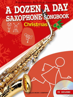 A dozen a day Saxophone Songbokk Christmas i gruppen Noter & böcker / Saxofon / Spelskolor, etyder och övningar hos musikskolan.se (wmr101442)