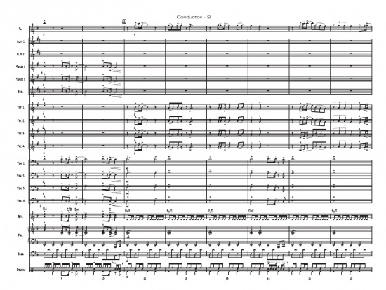 Sullivan/Peterik: Eye of the Tiger för Jazz Ensemble