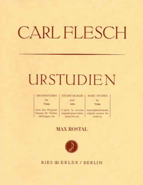 Flesch: Urstudien för viola