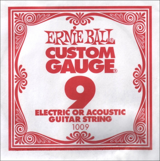Elgitarrsträng Ernie Ball 0.09