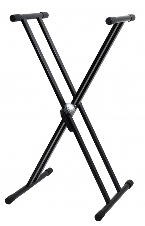 Keyboardställ Dubbelstagat kryss Pulse KS-2000