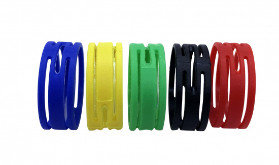 Mikrofonkabel Pulse 6m XLR-XLR m färgade ringar