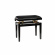 Pianopall Pulse DELUXE Högblank svartlackerad Pianopall Pulse DELUXE Högblank svartlackerad