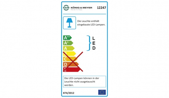 Notställsbelysning K&M T-model