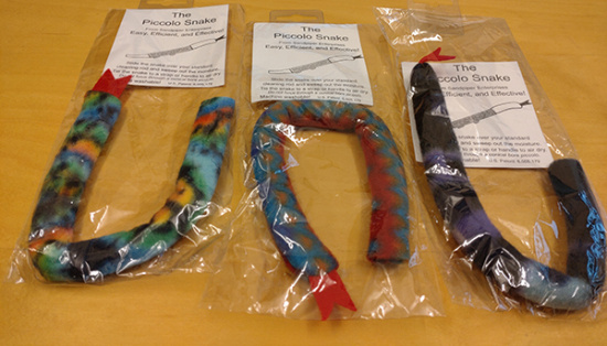 Flute Snake tork-orm för piccolaflöjt