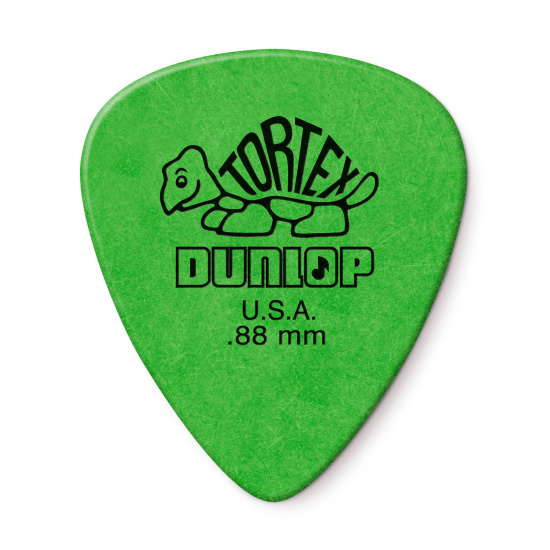 Plektrum Dunlop Tortex 0.88 mm grön