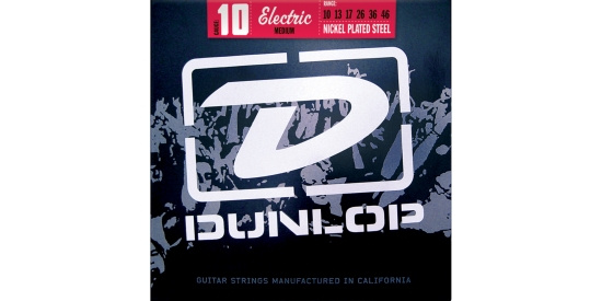 Elgitarrsträng set Dunlop Medium 10-46