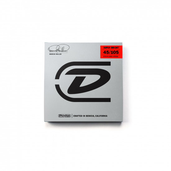 Elbassträngar set Dunlop Marcus Miller Super Bright även gitarrbas